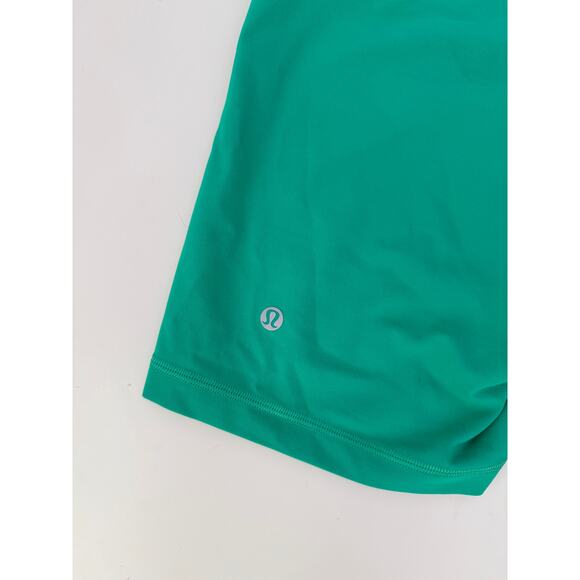 lululemon kelly green wunder train bikers - size 8, 6" inseam - Picture 6 of 6